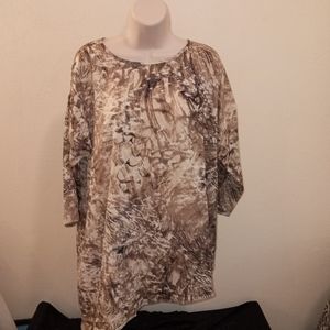 Brand New Jennifer Hudson Blouse Sharktooth Cut